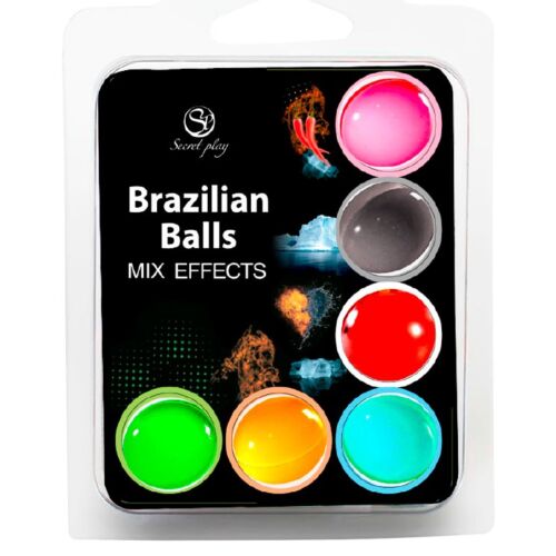Palline Brazilian Balls Secretplay Set 6 con Effetti Speciali