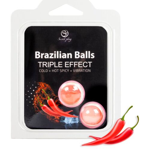 Palline Brazilian Balls SECRETPLAY - Set 2 con 3 effetti