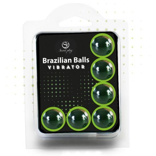Palline Brazilian Balls SECRETPLAY - Set di 6 vibranti