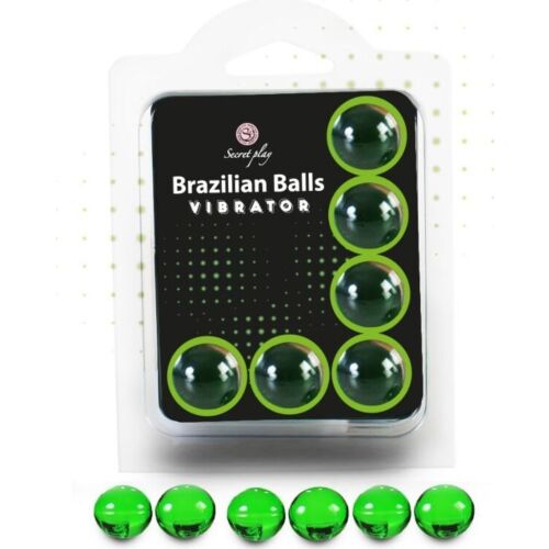 Bolas Brazilian Balls SECRETPLAY - Set di 6 vibranti