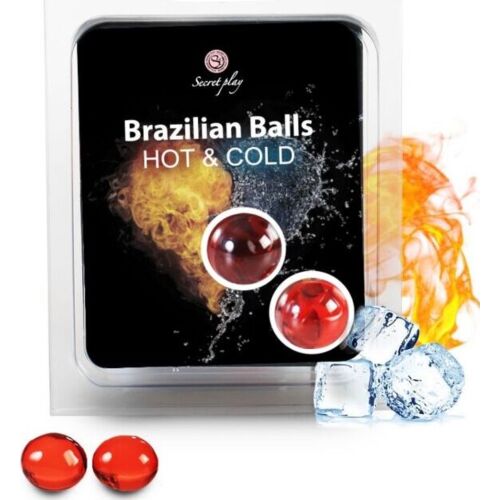 Palline Brasiliane effetto Caldo/Freddo SECRETPLAY 2 pz