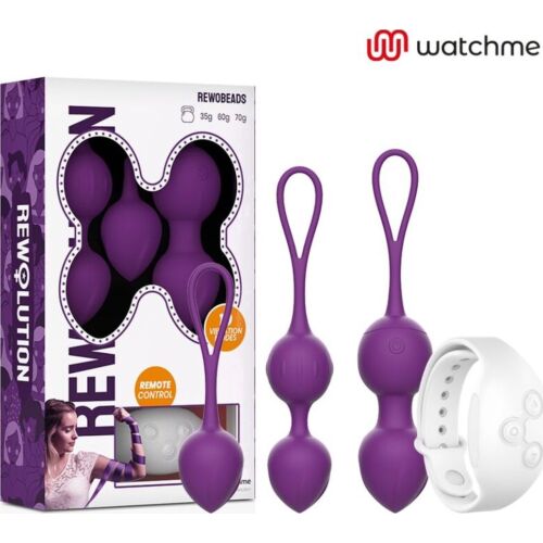 Bolas vibradoras REWOLUTION REWOBEADS con controllo remoto