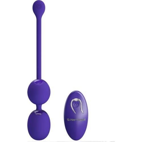 Palle vibranti con telecomando Viola Love