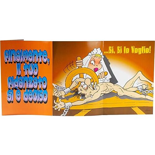 Biglietto di auguri erotico Femarvi Deténte por fin tuo boleto