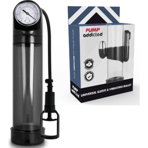 Bomba Erezione Pump Addicted RX9 con vibratore
