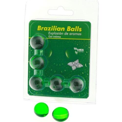 Palline Brazilian Balls Taloka con aroma di menta