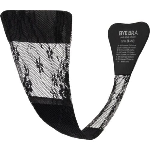 Tanga adesivo BYE BRA in pizzo