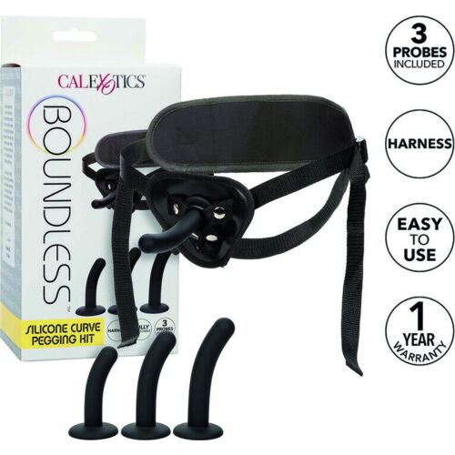 Complemento arneses CALEXOTICS Boundless Kit con sondas curvadas