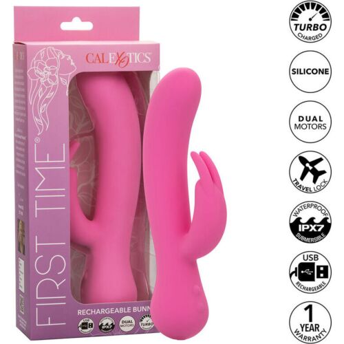 Vibratore Rabbit CALEXOTICS First Time Ricaricabile