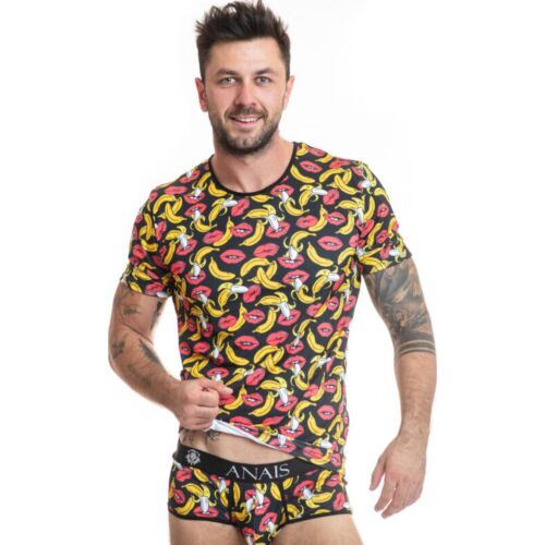 Camiseta ANAIS MEN Banana con estampado di banane
