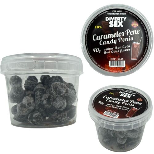 Caramelle Divertenti DIABLO PICANTE - 20 Caramelle Pene
