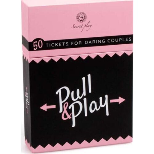 Gioco di carte SECRETPLAY Pull & Play con 100 prove per coppie
