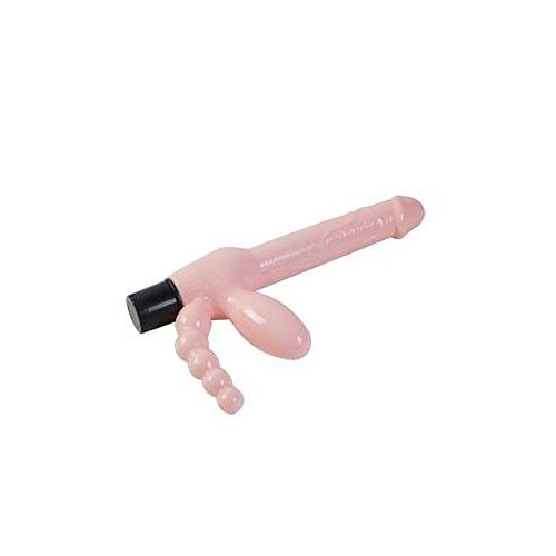 Imbracatura BAILE 25.4 cm con vibrazione e stimolazione anale