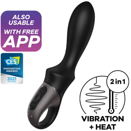 Vibratore Anal Satisfyer Heat Climax con Funzione di Calore