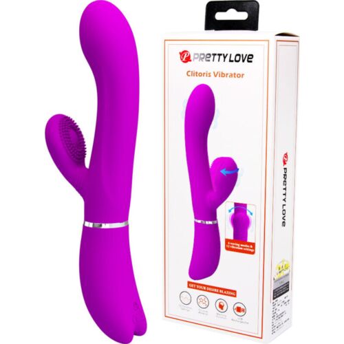 Vibratore Rabbit Pretty Love - Stimolazione Clitoridea e Punto G