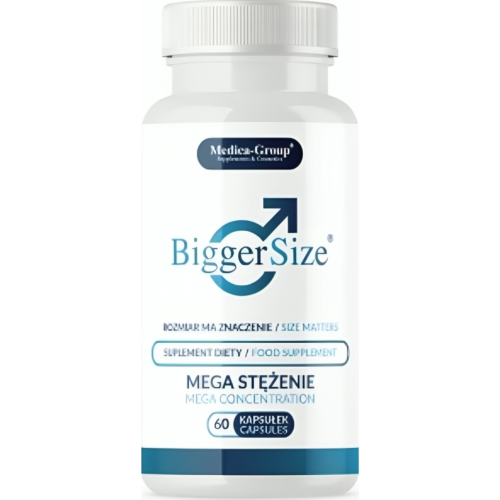 Capsule BiggerSize di MEDICA GROUP per la vitalità maschile