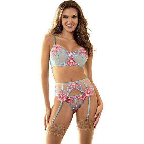Conjunto lingerie SUBBLIME 957643 con ricami floreali