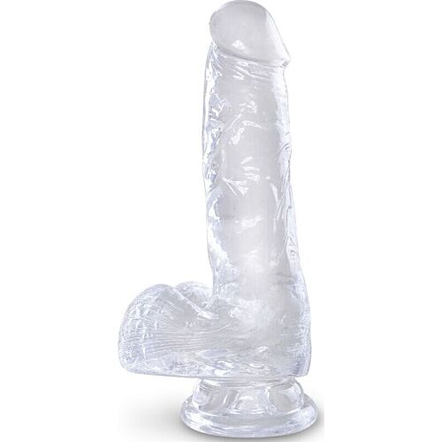 Dildo realistico King Cock Clear 13.5 cm