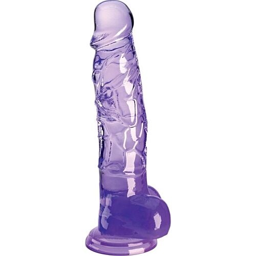 Pene Realistico King Cock Clear 16.5 cm con testicoli