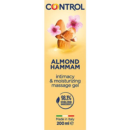 Gel da Massaggio CONTROL 3 in 1 con Aroma di Latte di Mandorla