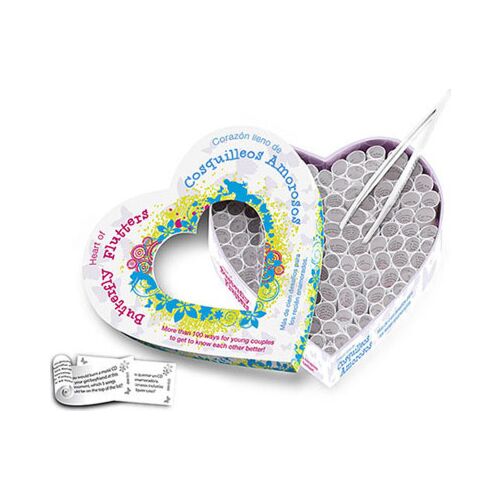 Gioco di coppia Tease & Please Coraz?n Cosquilleos De Amor con 100 sfide