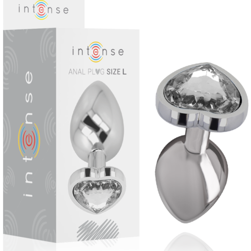 Plug anal Intense con gioiello di diamante - L