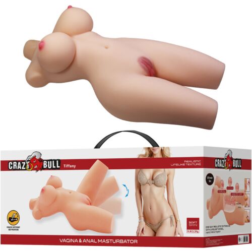Masturbatore CRAZY BULL Tiffany Torso Femminile Realistico