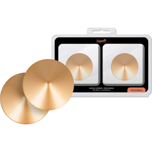 Copricapezzoli Dorati Glamour