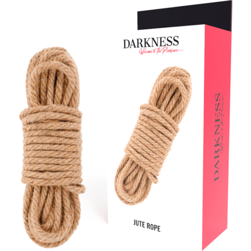 Corda di dominazione Darkness 10 m in juta per bondage