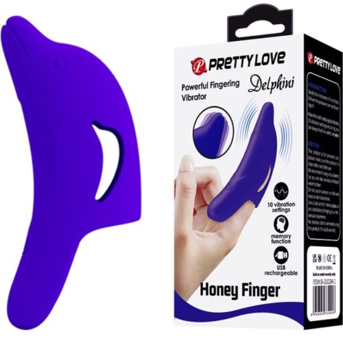 Stimolatore Clitorideo Pretty Love Delphini con 10 Vibrazioni