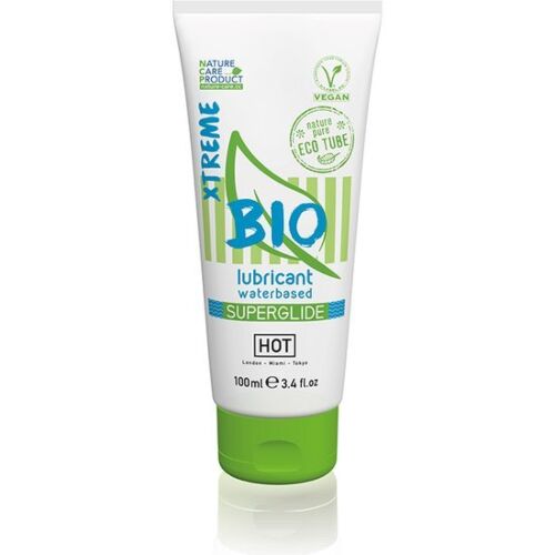 Lubrificante BIO HOT Superglide Xtreme 100ml con formula Xtreme