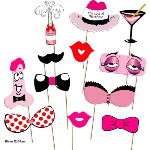 Set Photocall Festivo DIABLO PICANTE Modello 1 con 12 Accessori