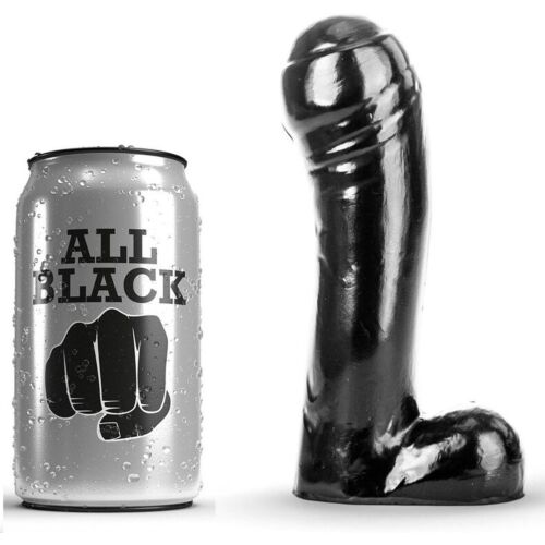 Dildo All Black 15 cm - Esercizio divertente per principianti