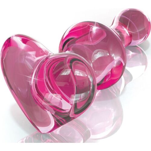 Dildo in Vetro ICICLES N. 75 | Fatto a mano e hipoallergenico