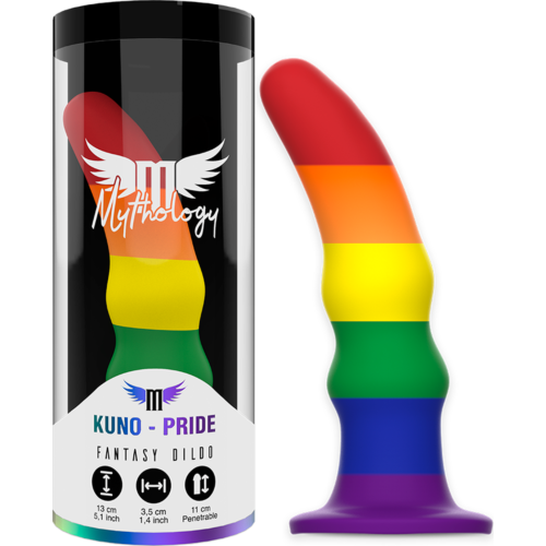 Dildo Punto G Mythology Kuno Pride S con base di aspirazione