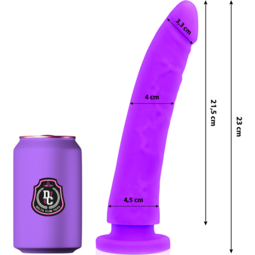 Dildo DELTACLUB 23 cm in silicone grado medico