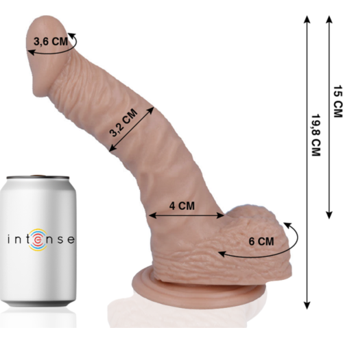 Dildo MR. INTENSE 18 - 19.8 cm di piacere realistico