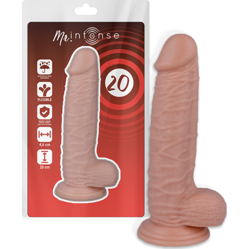 Dildo MR. INTENSE 20 CM - Sensazione realistica e morbida