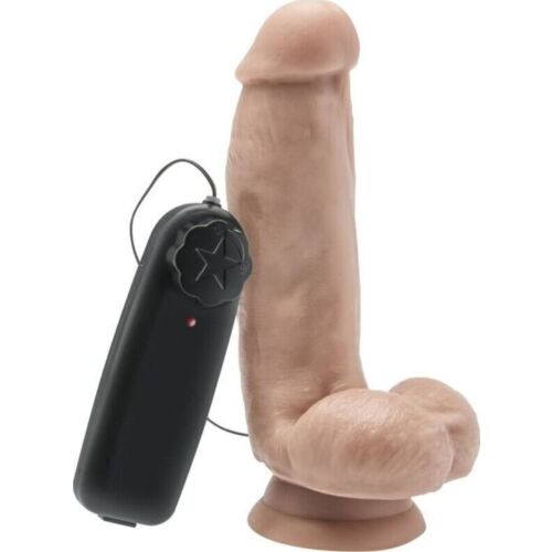 Vibratore realistico GET REAL 12 cm con testicoli