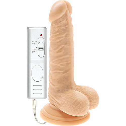Dildo vibrante S Pleasures Don Jon 15,5 cm