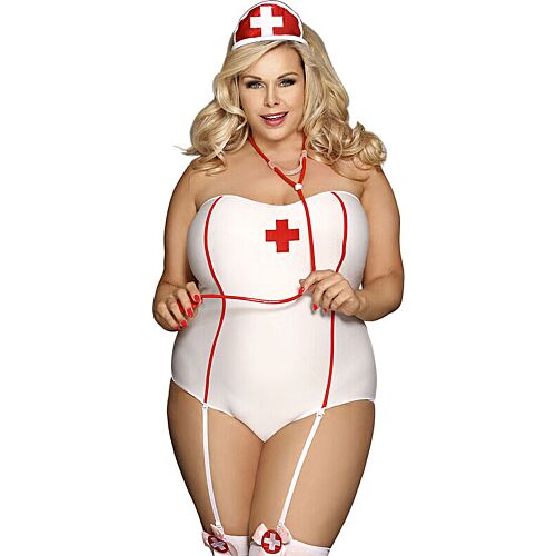 Costume da Infermiera Sexy Subblime Teddy L/XL