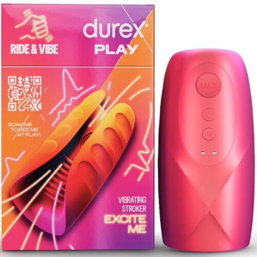 Masturbatore vibrante DUREX RIDE & VIBE con 3 modalità