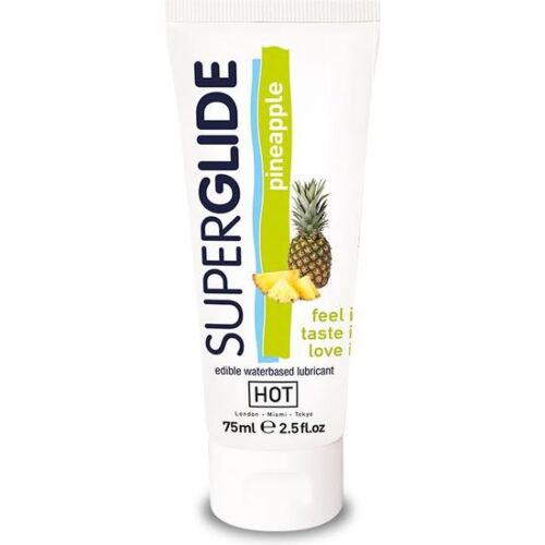 Lubrificante Comestibile HOT Ananas 75ml - Sapore Tropicale