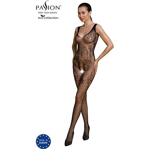 Bodystocking Passion Woman Eco BS012 con materiali riciclati