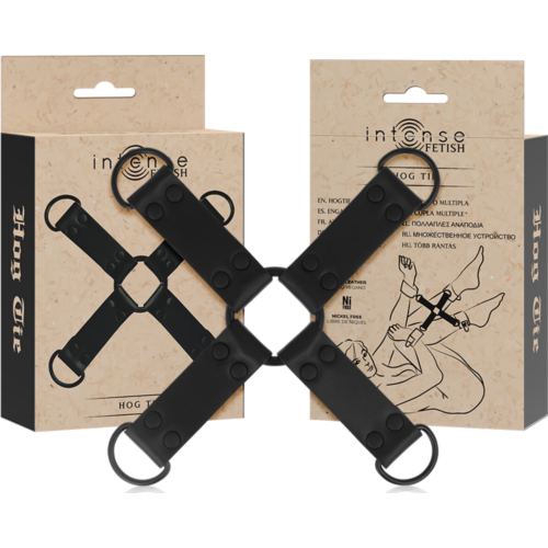 Esposas di fissaggio INTENSE FETISH in cuoio vegano