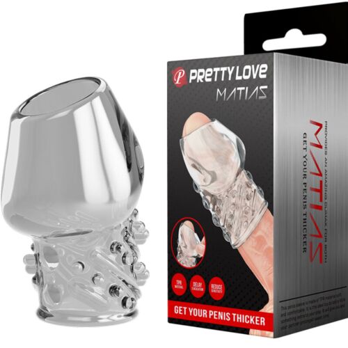 Funda Pene Pretty Love Matias - Potenziatore Trasparente