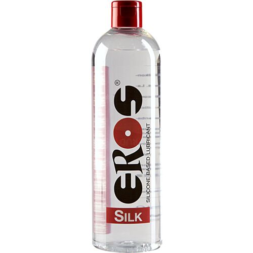Lubrificante Silicone EROS Silk 500ml con capacità scivolosa