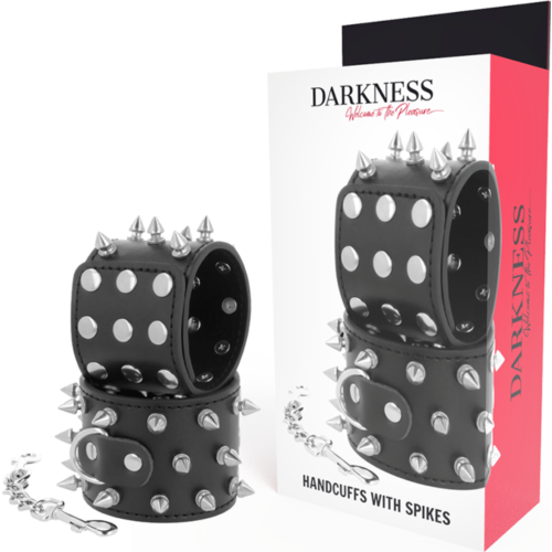 Manette Darkness Bondage Teschi e Ossa con spuntoni