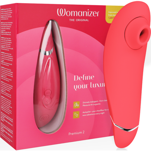 Stimolatore clitorale Womanizer Premium 2 con tecnologia Pleasure Air