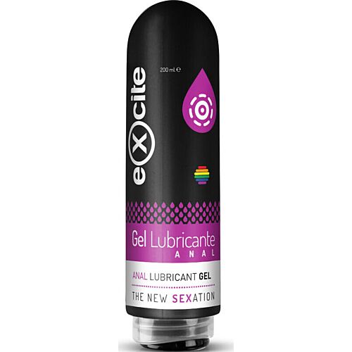 Lubrificante Anal Excite 200 ML con Aroma di Fragola